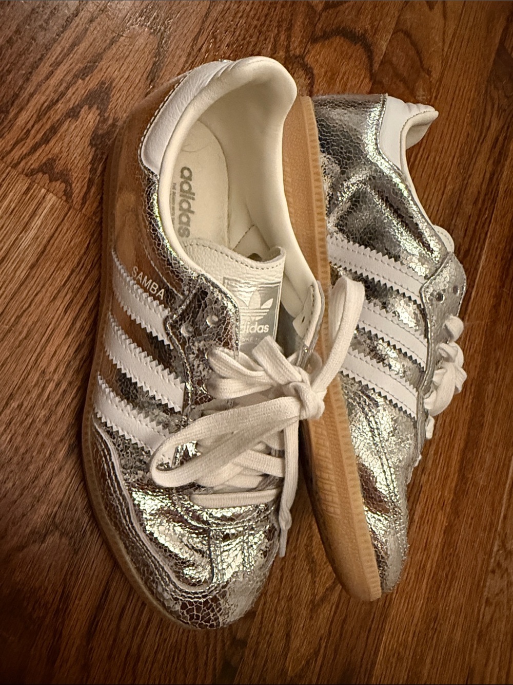 adidas Samba OG Metallic Silver